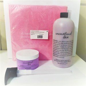 Philosophy Unconditional Love Body Melt Fragrance Set with Tote Bag - BRAND NEW!